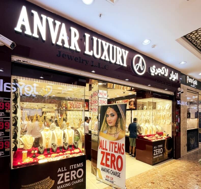 Anvar Luxury Gold & Diamonds|Contact Us